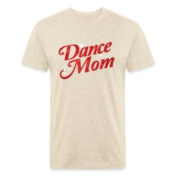 Dancing Mom Dance Mom - Unisex Poly/Cotton T-Shirt - heather cream - Front - Jose (178cm)