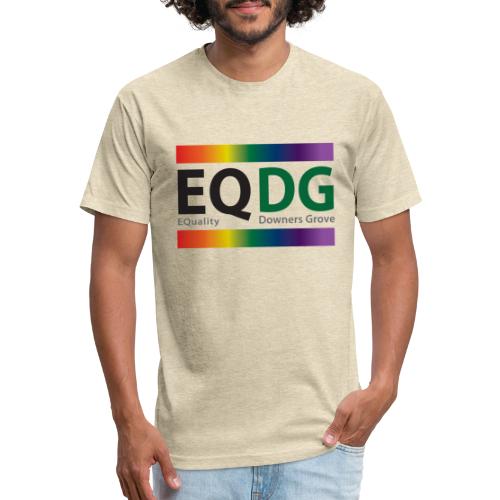 EQDG logo - Fitted Cotton/Poly T-Shirt by Next Level