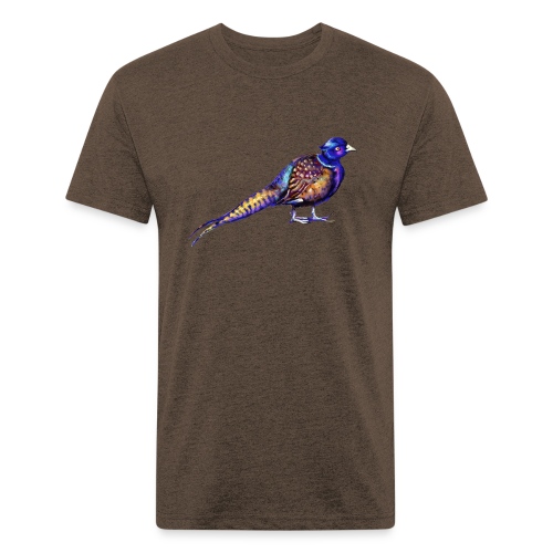 Pheasant - Men’s Fitted Poly/Cotton T-Shirt