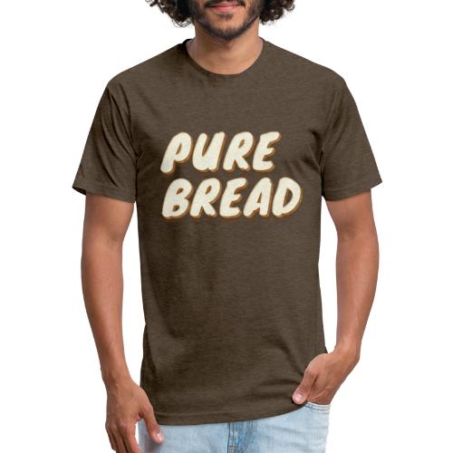 Pure Bread - Men’s Fitted Poly/Cotton T-Shirt