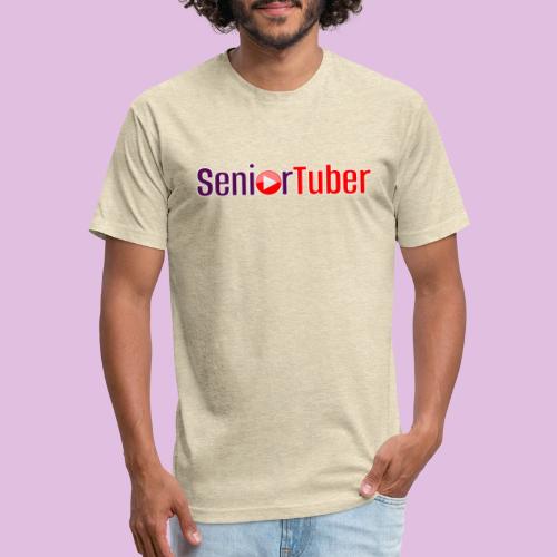 Senior Tuber Signature Logo - Unisex Poly/Cotton T-Shirt