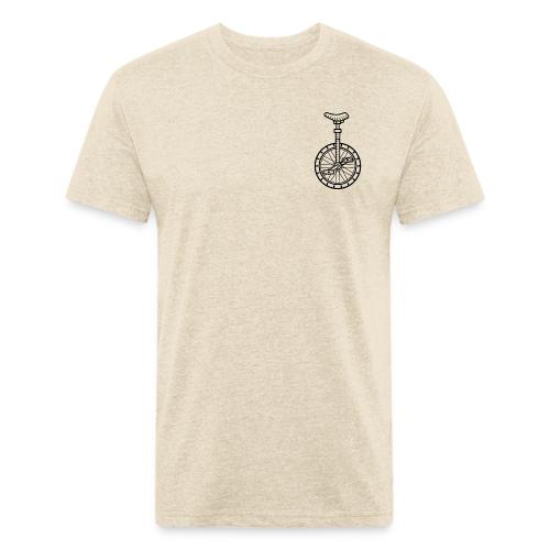 Unicycle - Unisex Poly/Cotton T-Shirt