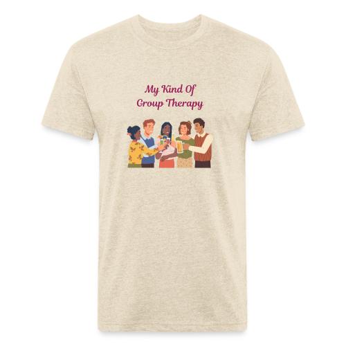 Wine Group Therapy - Unisex Poly/Cotton T-Shirt