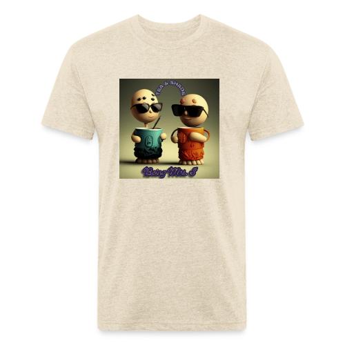 Smoon City_Tea and Shade - Unisex Poly/Cotton T-Shirt