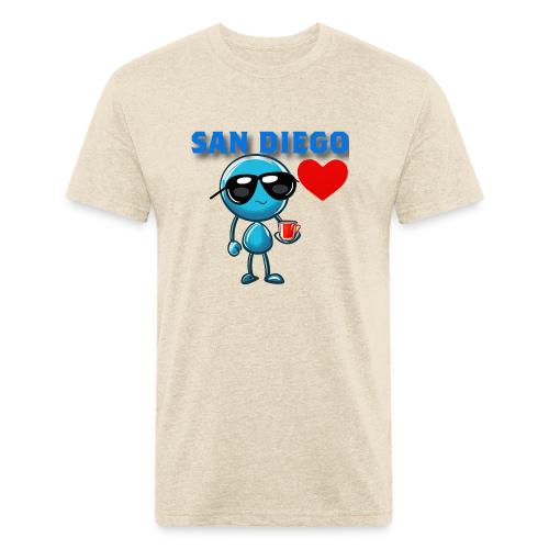 Smoon City_San Diego - Unisex Poly/Cotton T-Shirt