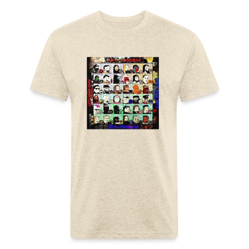 Demiurge Meme Grid - Men’s Fitted Poly/Cotton T-Shirt