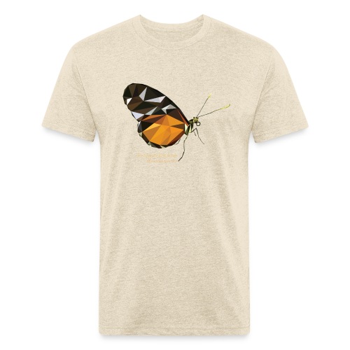 poligon_butterfly_1 - Fitted Cotton/Poly T-Shirt by Next Level