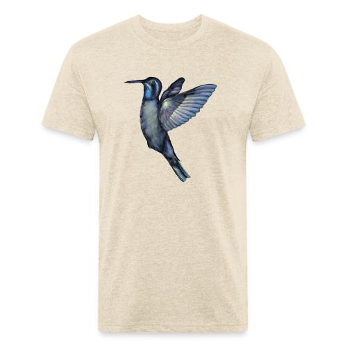 Hummingbird in flight - Unisex Poly/Cotton T-Shirt