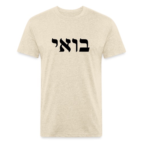 Bowie | Come to Me | Law of Attraction | Kabbalah - Men’s Fitted Poly/Cotton T-Shirt
