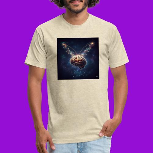 BrainTeas - Men’s Fitted Poly/Cotton T-Shirt