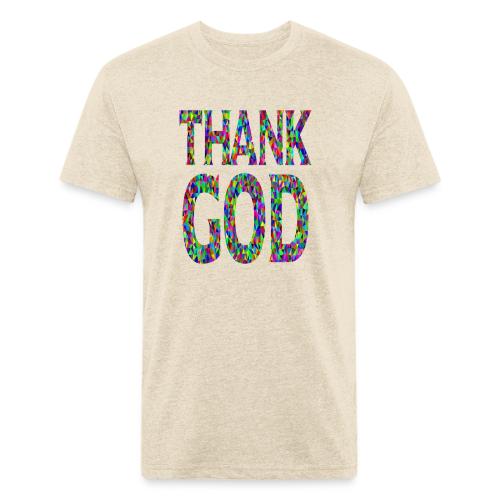 THANK GOD - Unisex Poly/Cotton T-Shirt