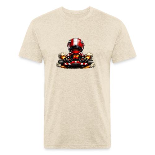 Carcadelogoracerback - Unisex Poly/Cotton T-Shirt
