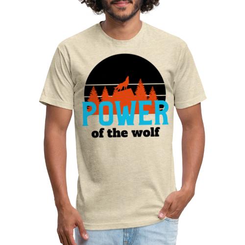 Power Of The Wolf - Unisex Poly/Cotton T-Shirt
