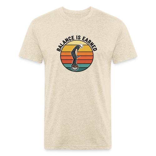 Balance is Earned Unicycle Life - Unisex Poly/Cotton T-Shirt