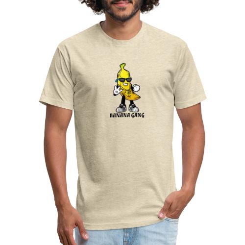 BANANA GANG - Fitted Cotton/Poly T-Shirt by Next Level