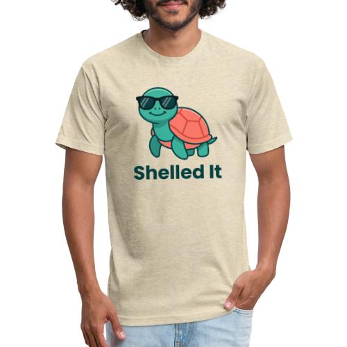 Funny Turtle Sunglasses Shelled It Cute Gift - Unisex Poly/Cotton T-Shirt
