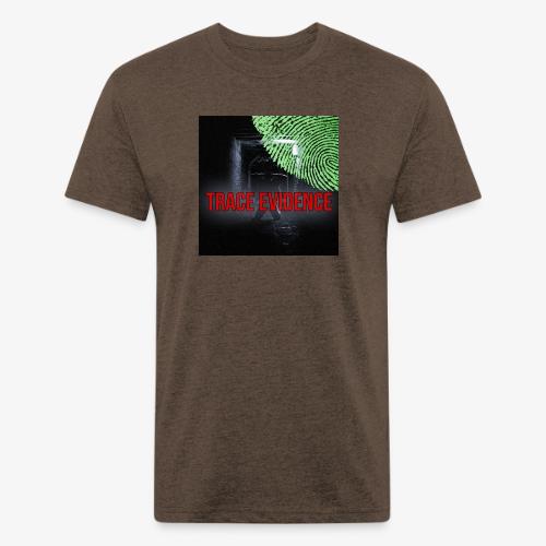 Red Logo - Unisex Poly/Cotton T-Shirt