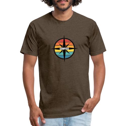 Compass Cooperative Logo - Unisex Poly/Cotton T-Shirt