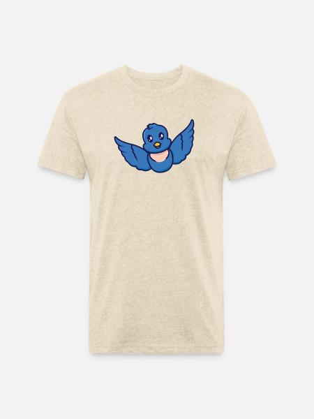 Berry On Mission - Unisex Poly/Cotton T-Shirt - heather cream