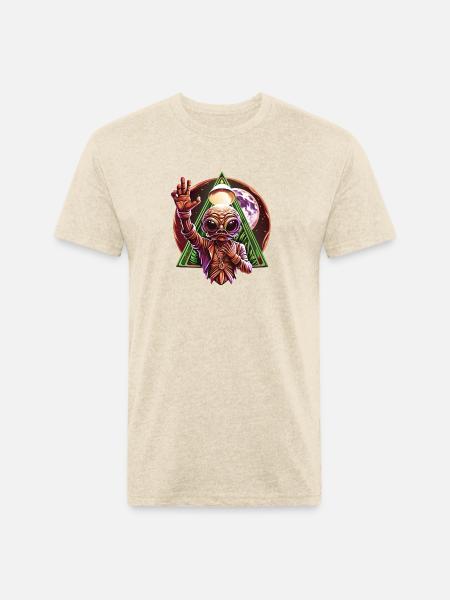 IlluminET17 - Unisex Poly/Cotton T-Shirt - heather cream