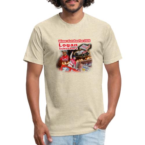 Logan Schuchart #LetsRaceTwo Winner - Unisex Poly/Cotton T-Shirt