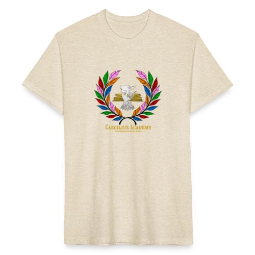 Caecilius Academy for Promising Young Wixen Crest - Fitted Cotton/Poly T-Shirt by Next Level