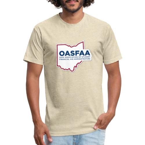 OASFAA Logo Color Cutout - Unisex Poly/Cotton T-Shirt