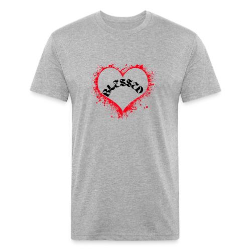 BLESSED - Unisex Poly/Cotton T-Shirt
