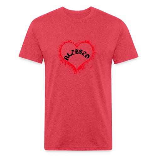 BLESSED - Unisex Poly/Cotton T-Shirt