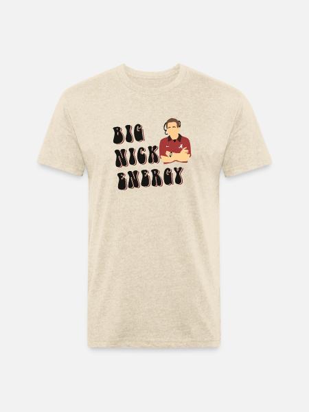 Big Nick Energy - Unisex Poly/Cotton T-Shirt - heather cream