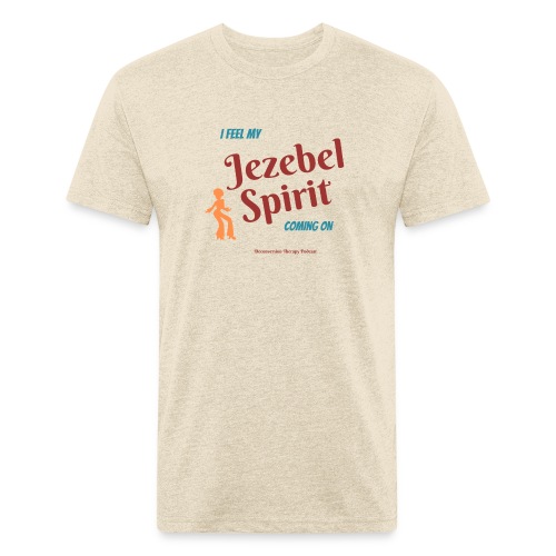 Jezebel Spirit - Men’s Fitted Poly/Cotton T-Shirt
