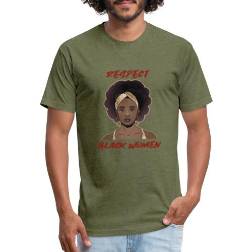 Respect Black Women - Unisex Poly/Cotton T-Shirt