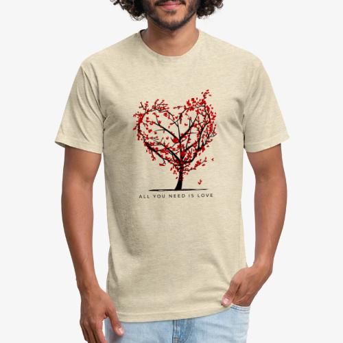 All You Need Is Love - Unisex Poly/Cotton T-Shirt