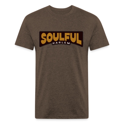 SOULFUL HARLEM - Men’s Fitted Poly/Cotton T-Shirt