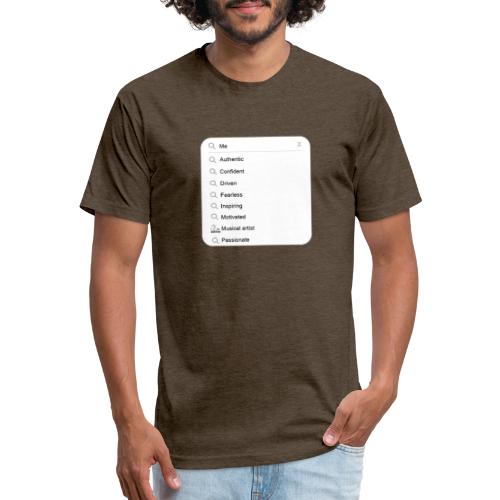 Search Me - Fitted Cotton/Poly T-Shirt by Next Level