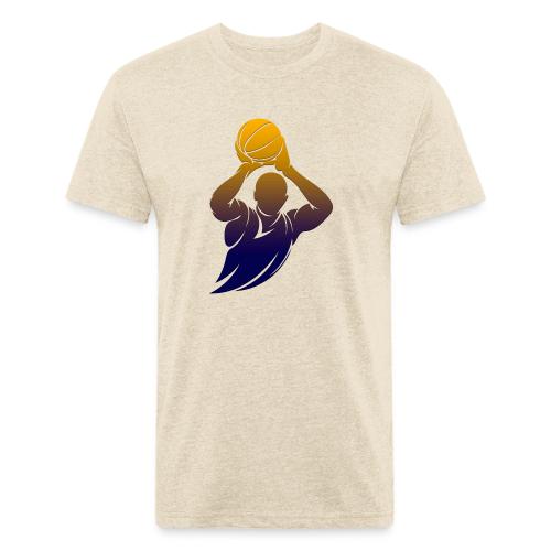 Basketball player - Unisex Poly/Cotton T-Shirt