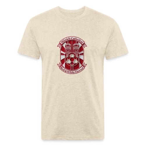 Munich Cathedral T Shirt, German Football Fan Gift - Unisex Poly/Cotton T-Shirt