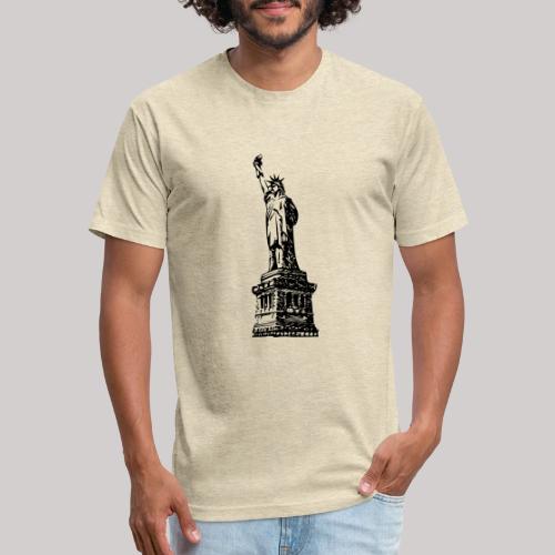 Statue of Liberty - Unisex Poly/Cotton T-Shirt