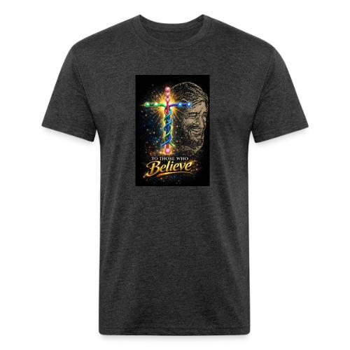 jesus-smile.com - Unisex Poly/Cotton T-Shirt