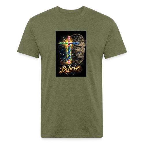 jesus-smile.com - Unisex Poly/Cotton T-Shirt