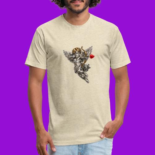 Metallic Cupid - Unisex Poly/Cotton T-Shirt