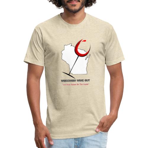 Wisconsin Wine GUY - Fitted Cotton/Poly T-Shirt by Next Level