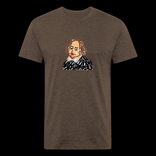 Classic William Shitpostspeare Avatar - Men’s Fitted Poly/Cotton T-Shirt