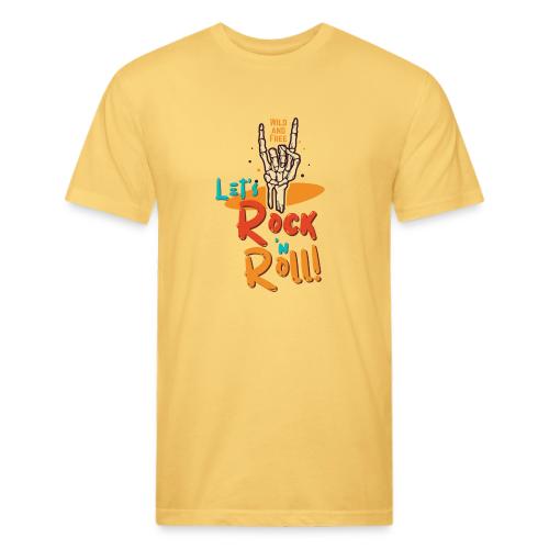 Let's Rock and Roll - Unisex Poly/Cotton T-Shirt