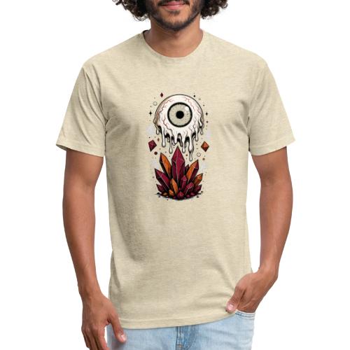 Melting Eyeball - Unisex Poly/Cotton T-Shirt