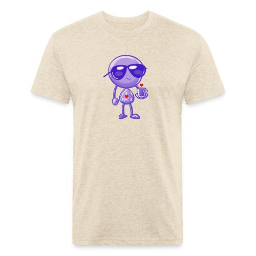 Smoon_I love Mrs S Purple - Unisex Poly/Cotton T-Shirt