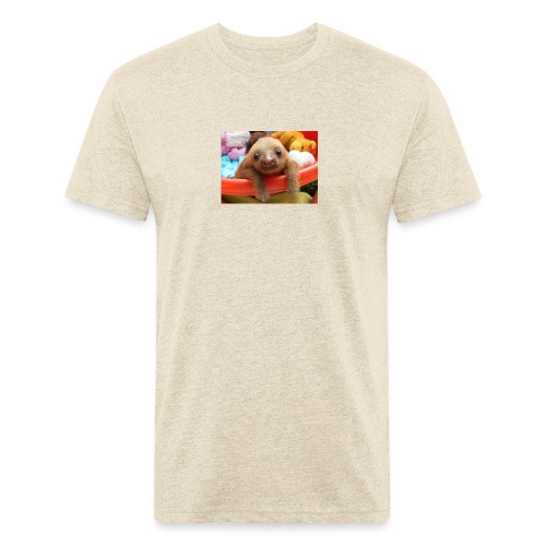 Baby Sloth Products! - Men’s Fitted Poly/Cotton T-Shirt