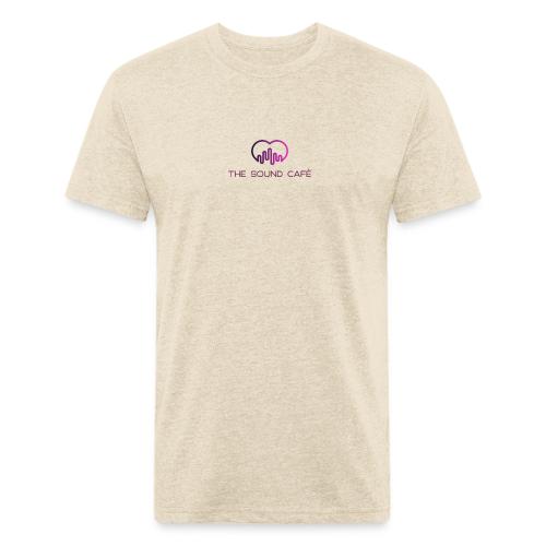 The Sound Cafe With Logo - Unisex Poly/Cotton T-Shirt