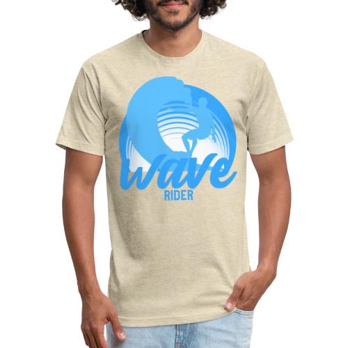 Wave Rider - Unisex Poly/Cotton T-Shirt