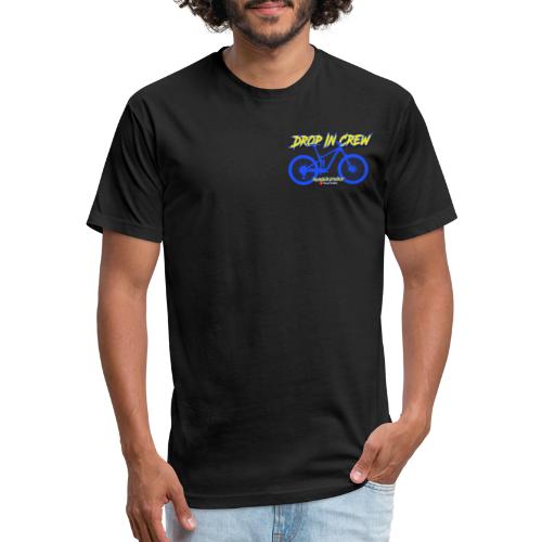 Drop In Crew - Fitted Cotton/Poly T-Shirt by Next Level
